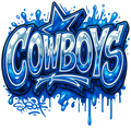 Dallas Cowboys print design for custom shirts