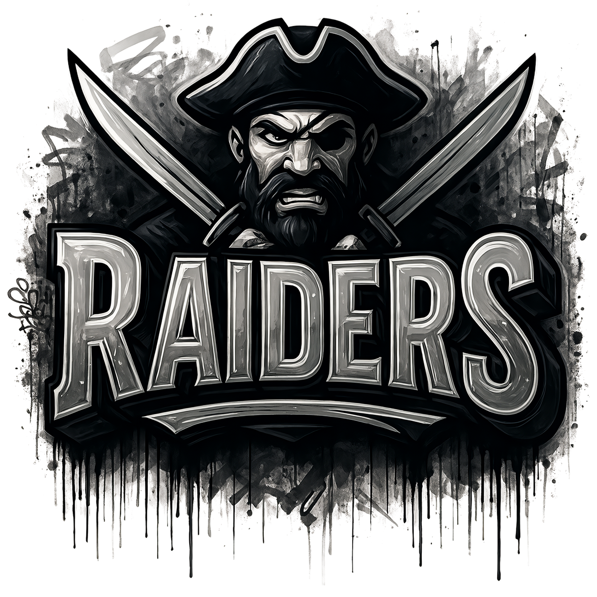 Las Vegas Raiders print design for custom shirts