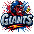 New York Giants print design for custom shirts