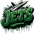 New York Jets print design for custom shirts
